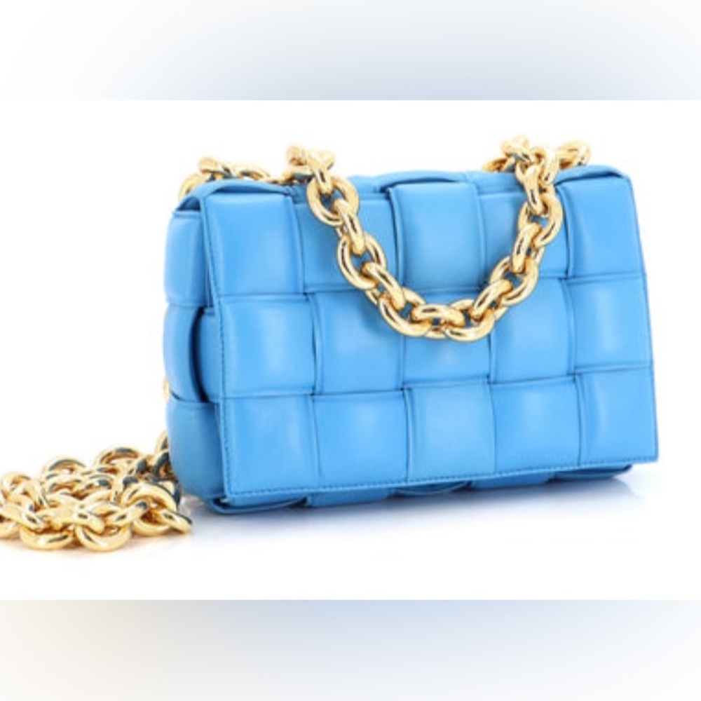 New Bottega Veneta sold out Blue Bag